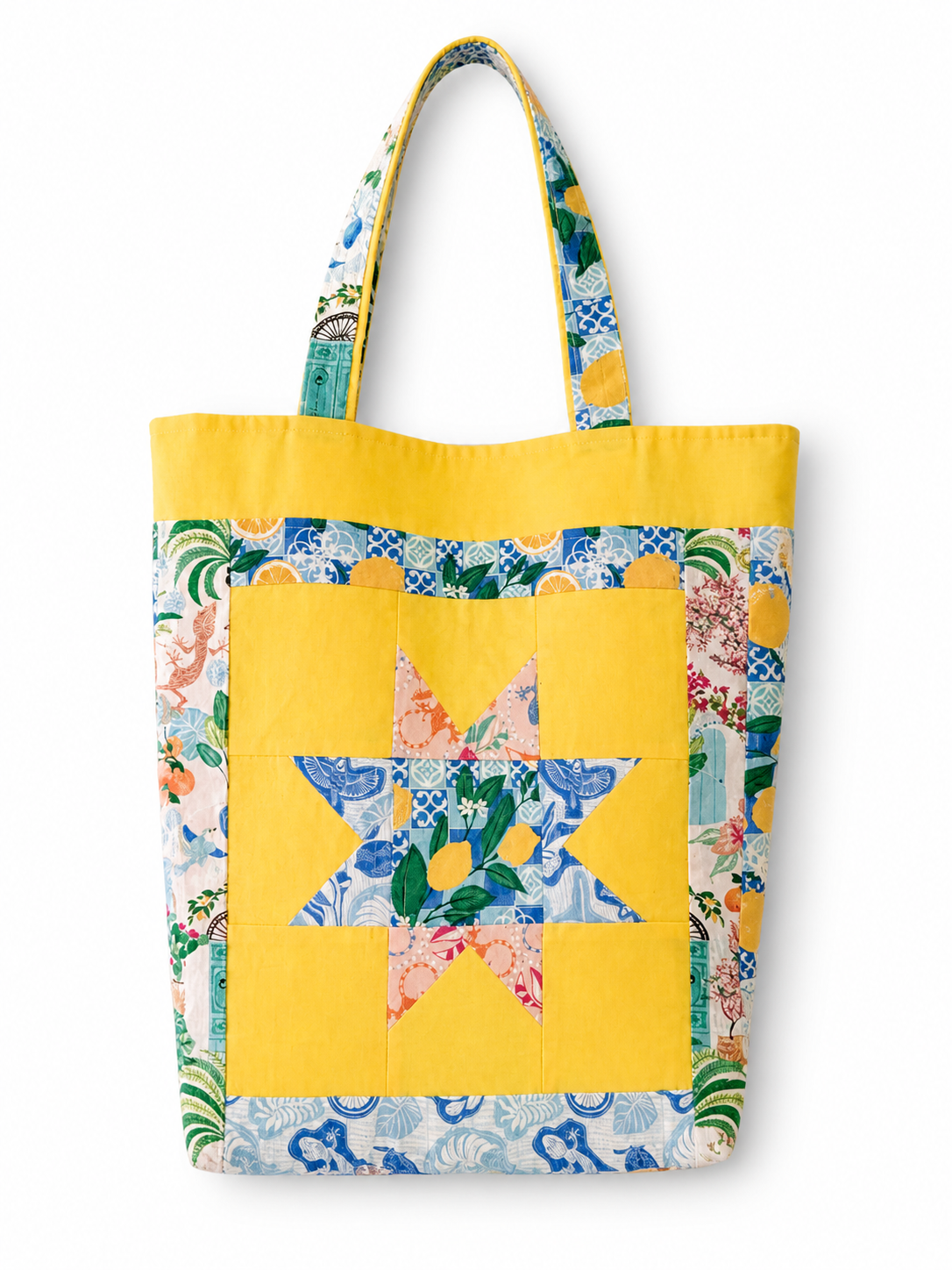 Star Patchwork Tote