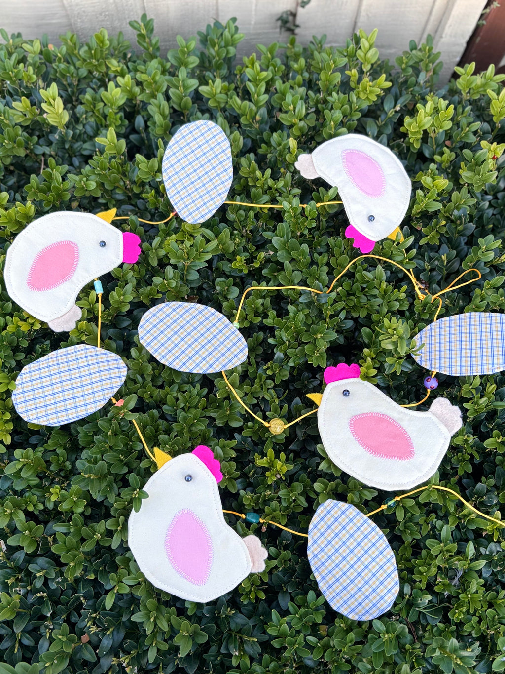 Chick and Egg Garland