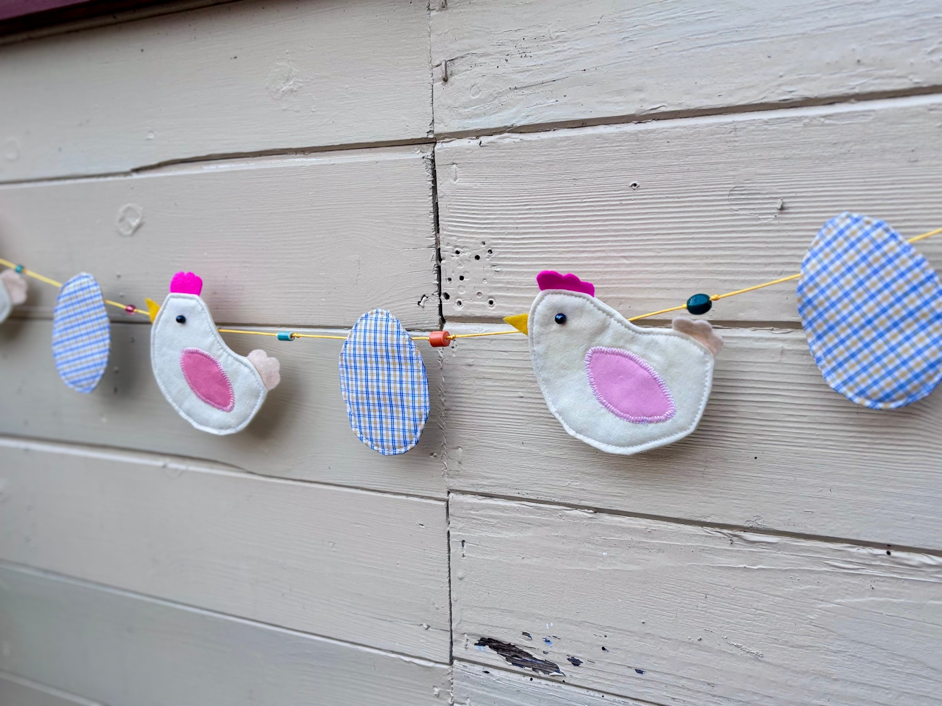 Chick and Egg Garland