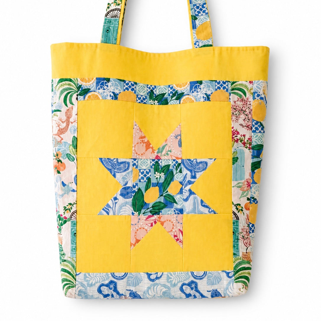 Star Patchwork Tote