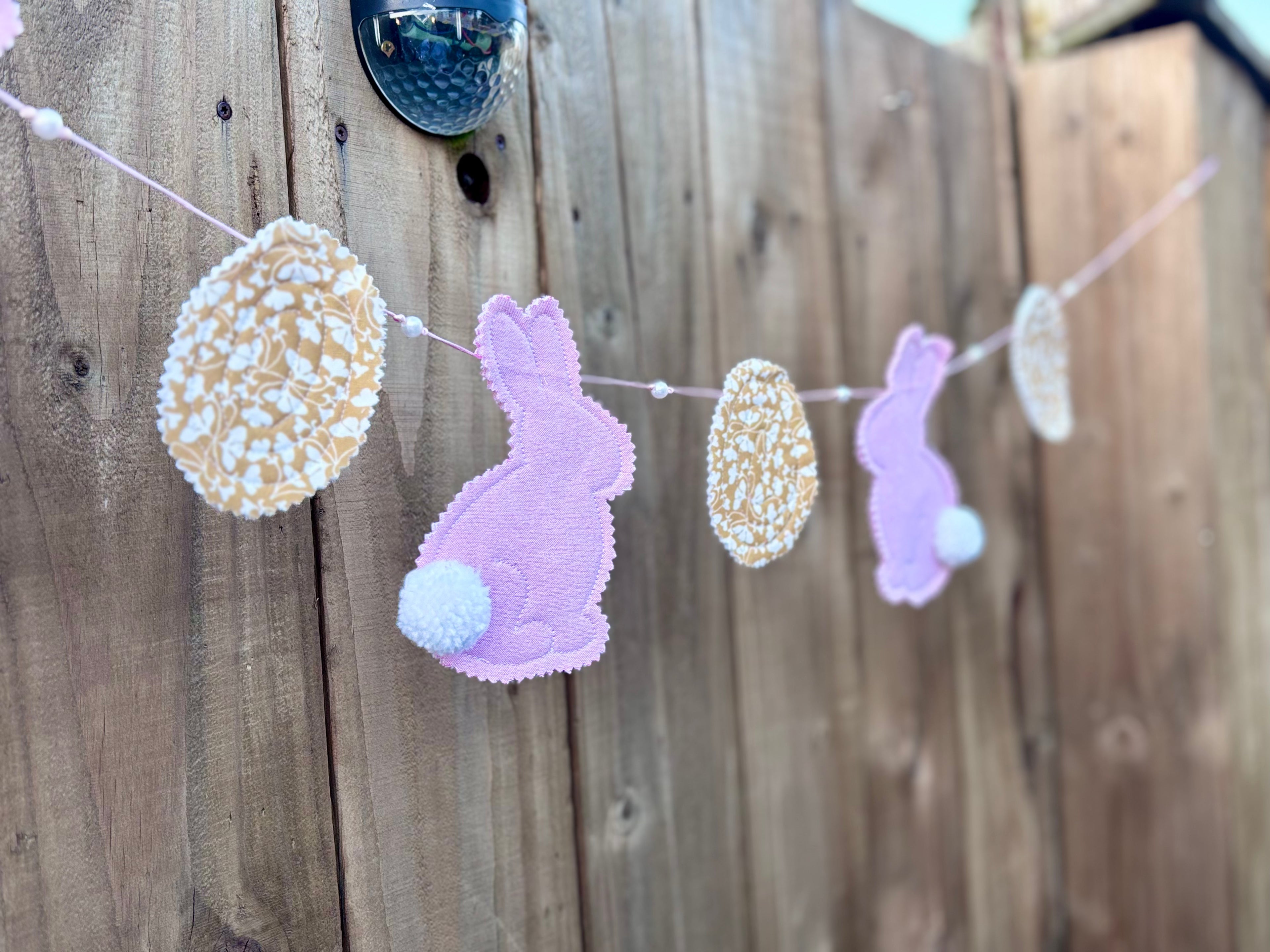 Egg and Bunny Garland